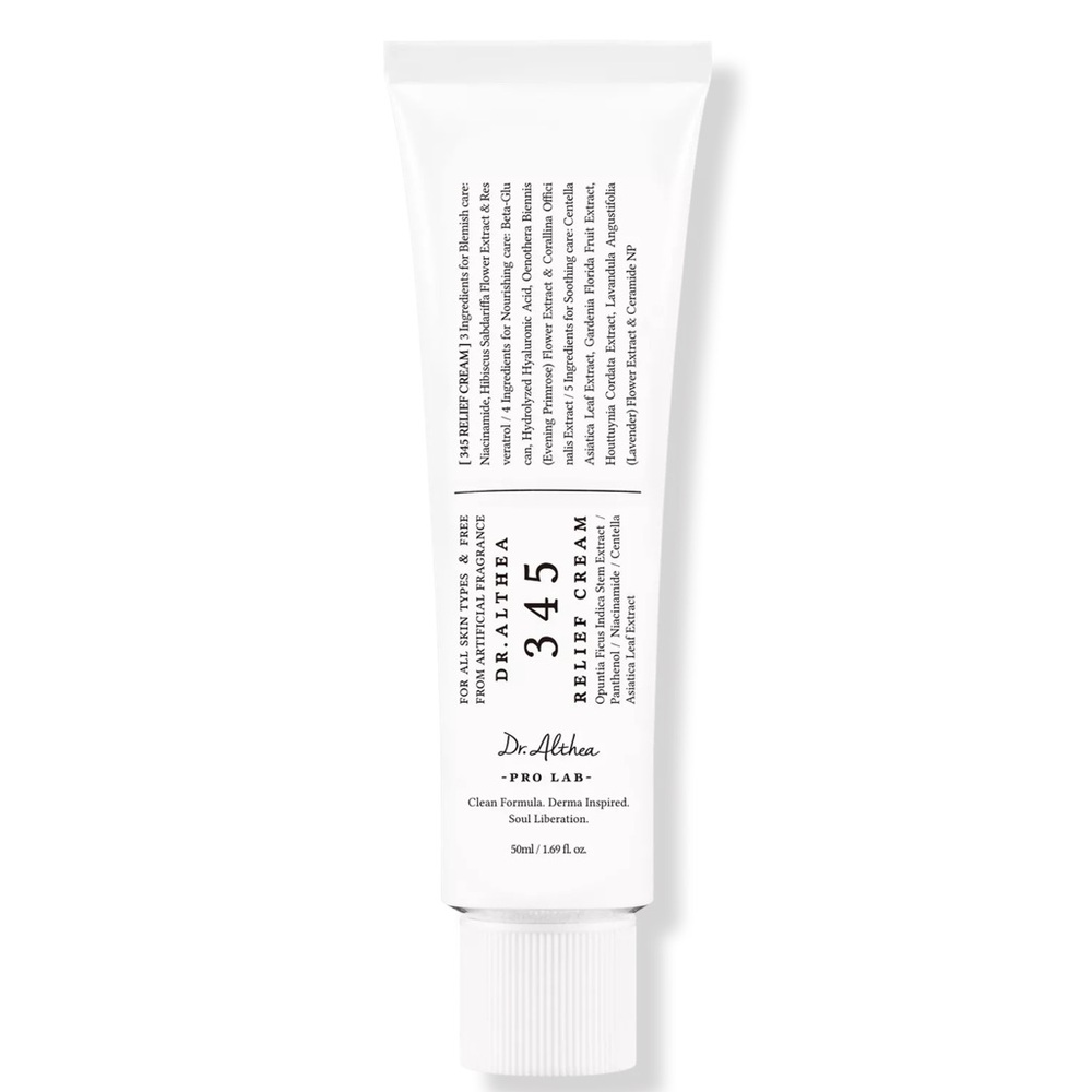 Dr. Althea 345 Relief Cream 1.69 oz / 50 ml NIB Soothing Barrier Repair